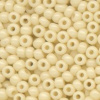 Opaque - Bone Japanese 11/0 Seed Beads (6in tube)